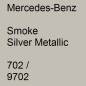 Preview: Mercedes-Benz, Smoke Silver Metallic, 702 / 9702.